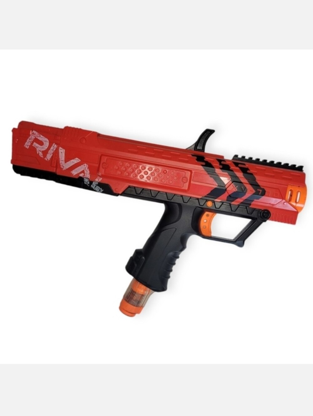 Nerf Rival Apollo XV-700 Outdoor Blaster red and black Halloween Prop